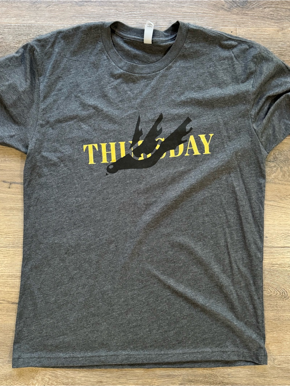 Thursday Men's Grey Graphic T-Shirt